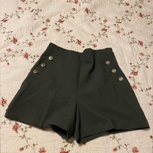 ZARA high waisted bermuda short